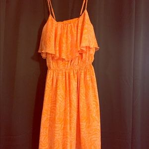 Lily Pulitzer for Target Pink and Orange Dress